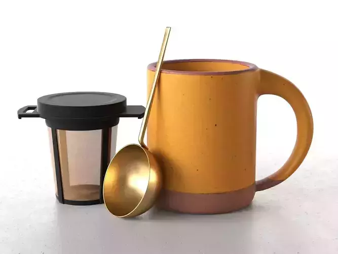 Mug Scoop and Brewing Basket