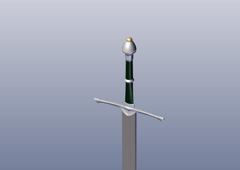 STRIDER RANGER SWORD 3D print model_7