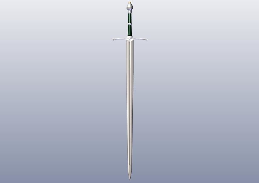 STRIDER RANGER SWORD 3D print model_6