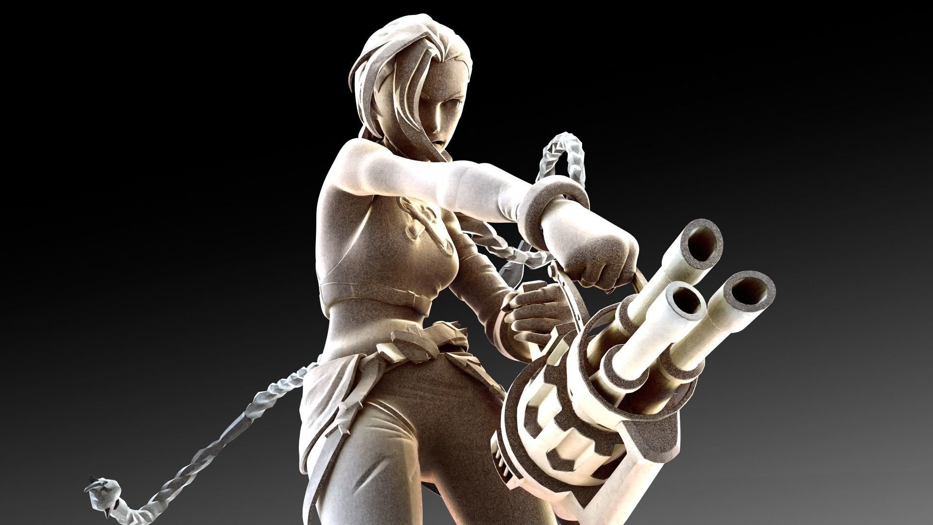 Arcane intro pose 3D print model_13