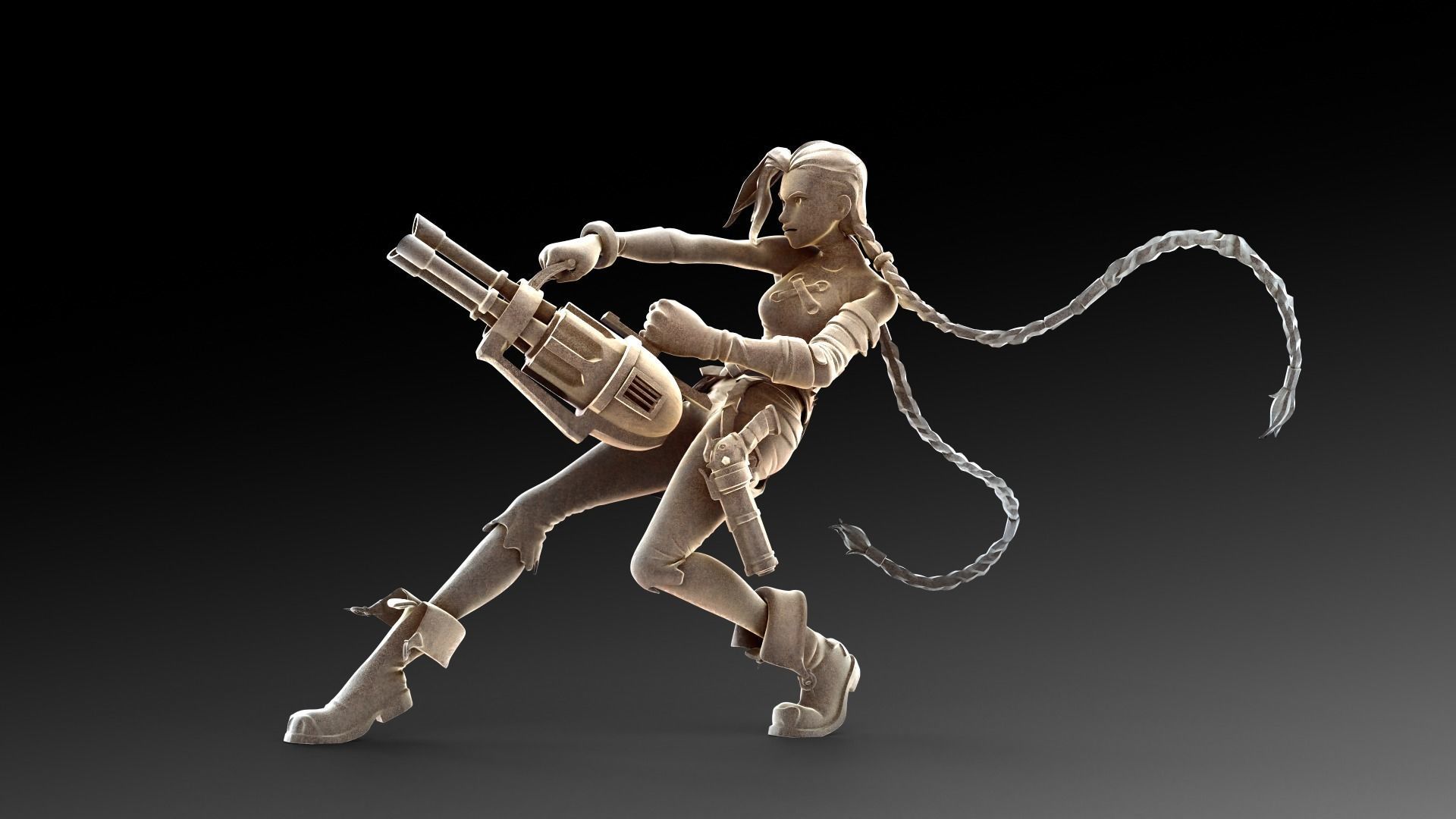 Arcane intro pose 3D print model_15