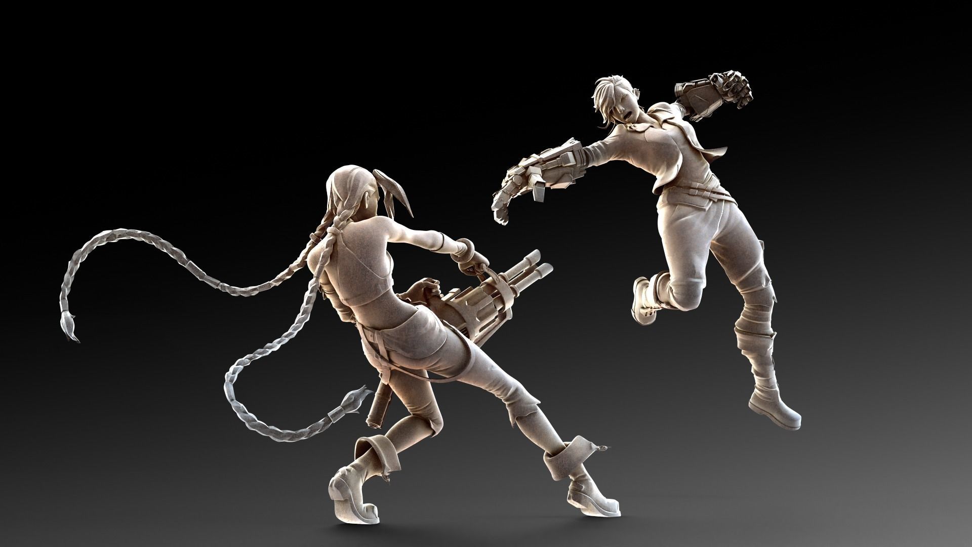 Arcane intro pose 3D print model_1
