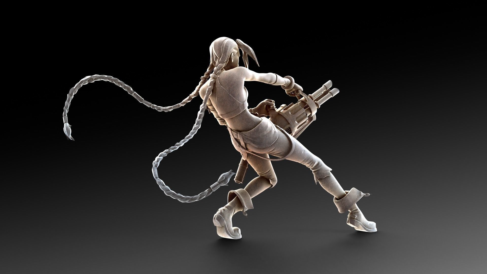 Arcane intro pose 3D print model_18