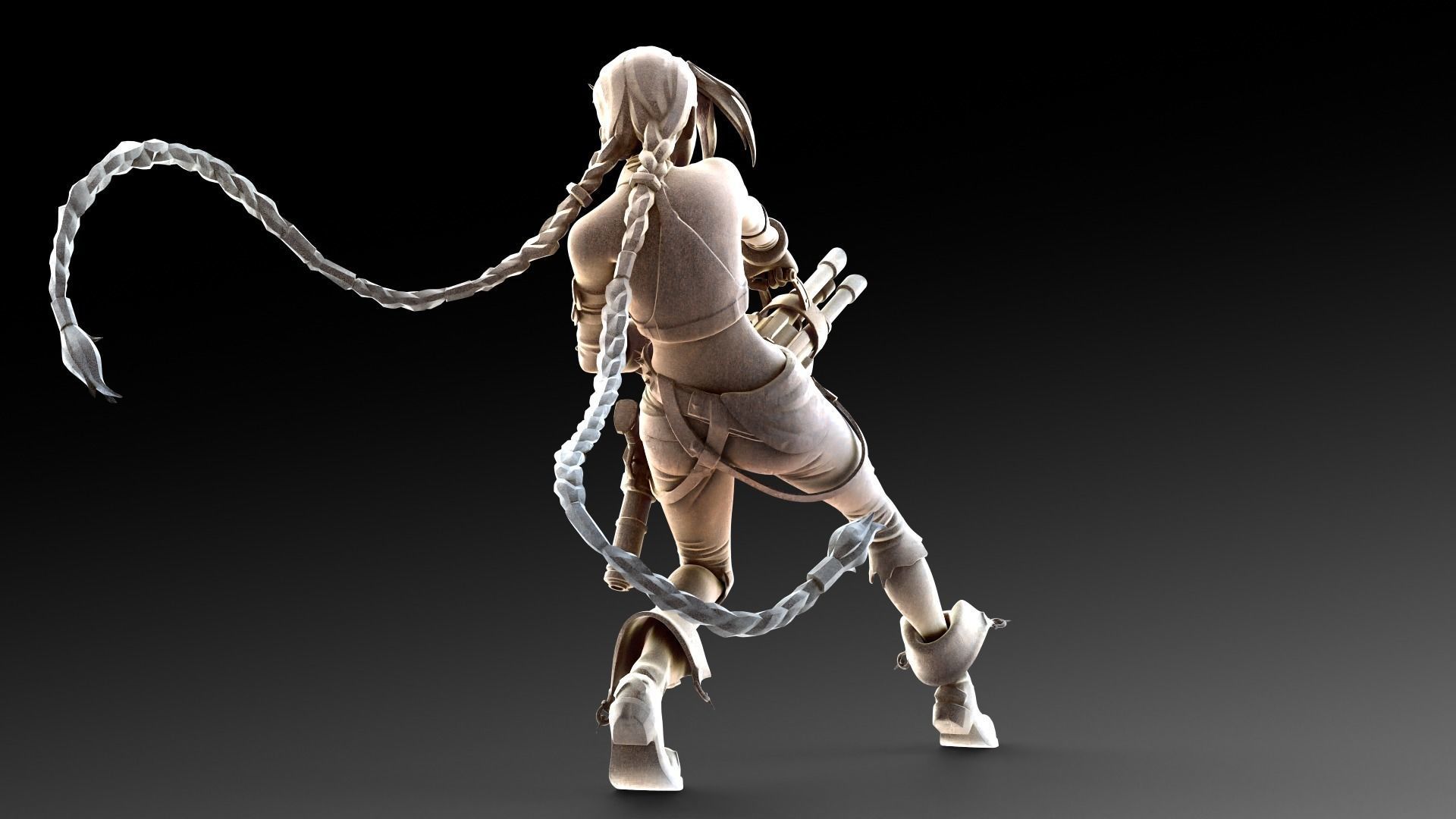 Arcane intro pose 3D print model_17