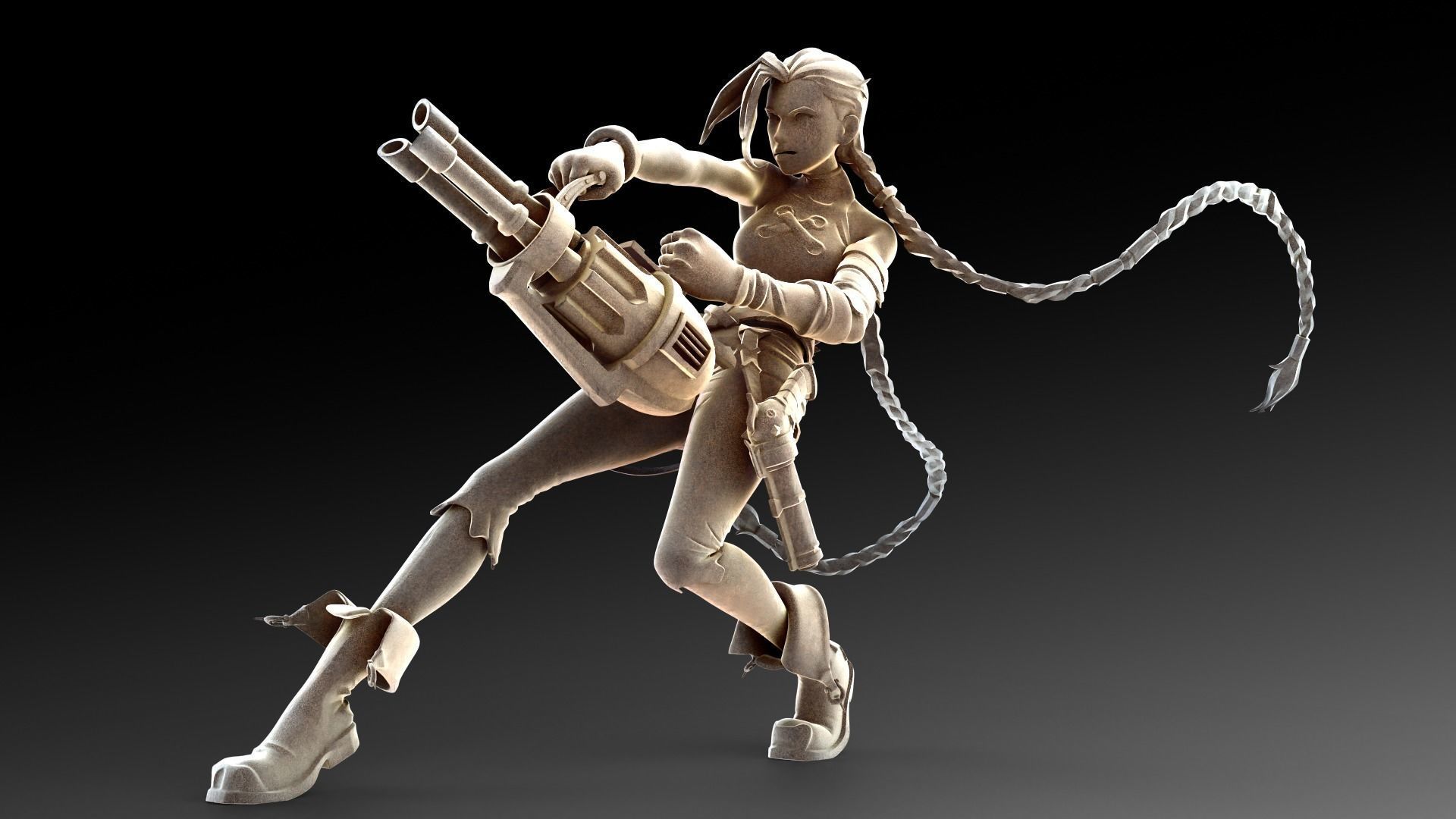 Arcane intro pose 3D print model_19