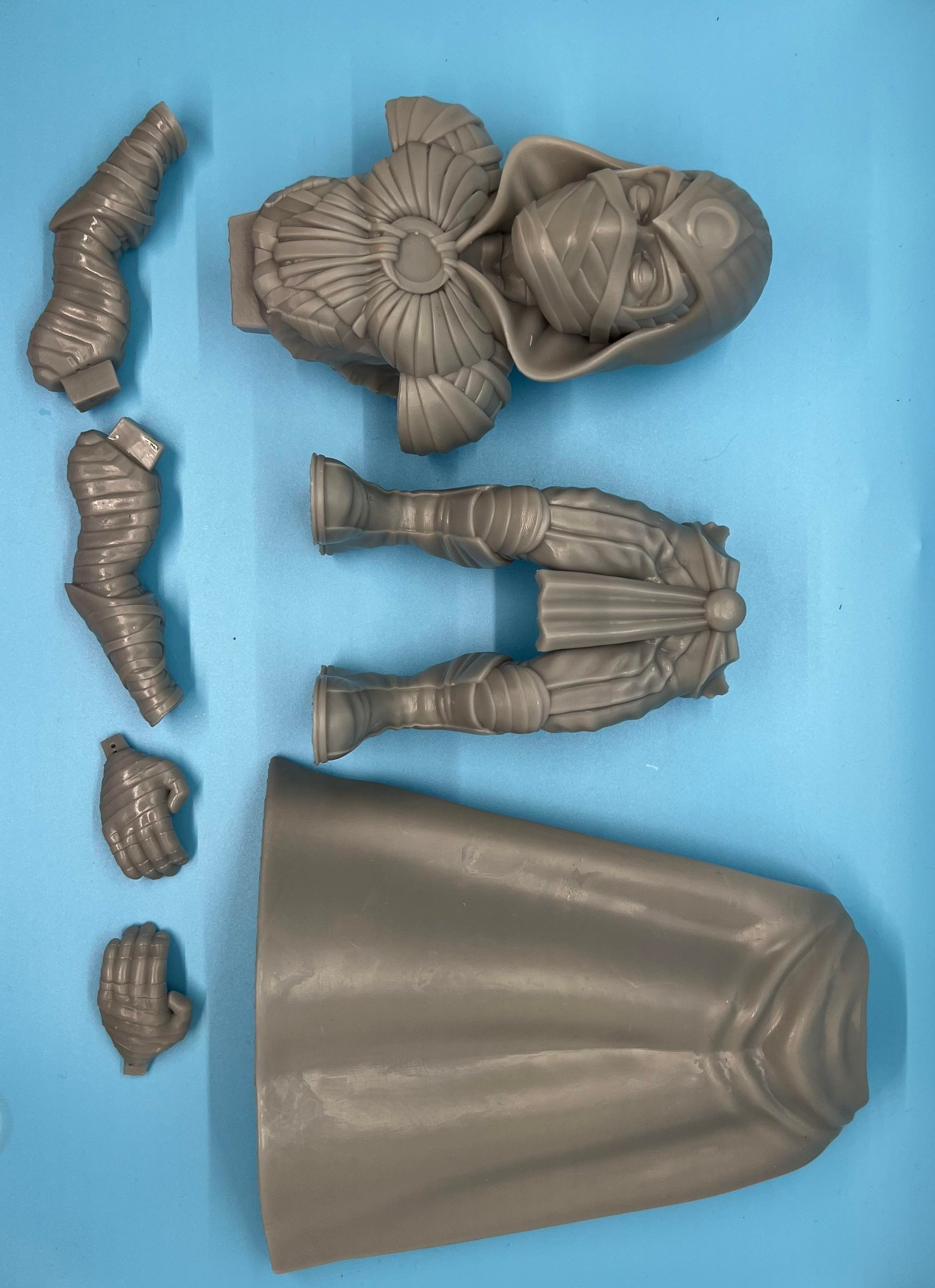 Moon knight Joystick holder 3D print model_6