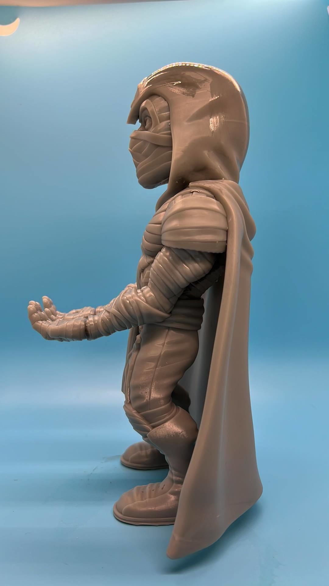 Moon knight Joystick holder 3D print model_3