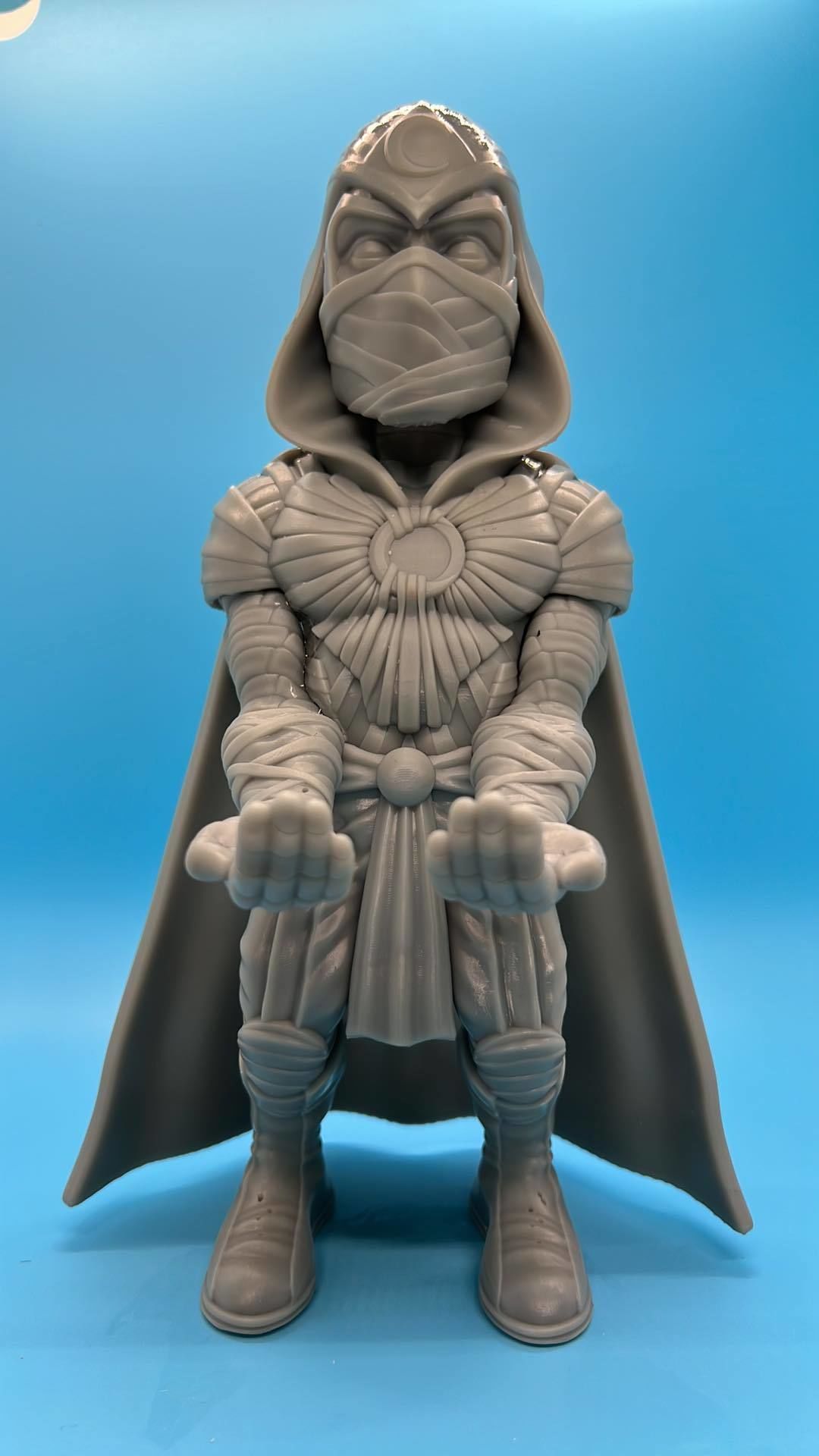 Moon knight Joystick holder 3D print model_2