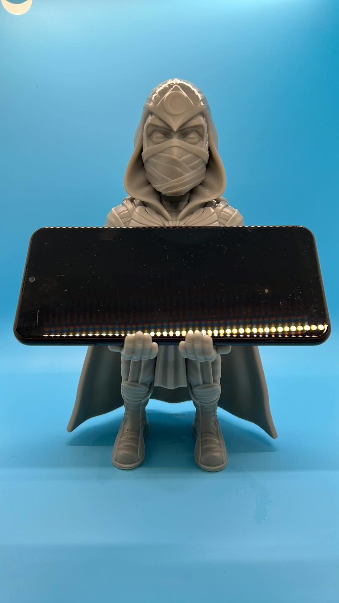 Moon knight Joystick holder 3D print model_5