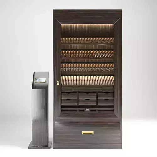 HUMIDOR GERBER cigar cabinet