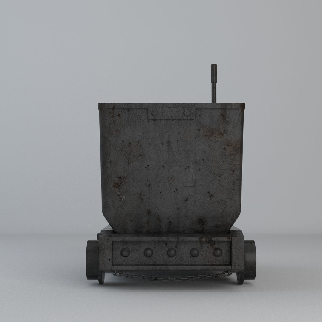 Underground Coal Mine 3D model_15