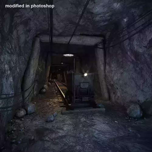 Underground Coal Mine 3D model