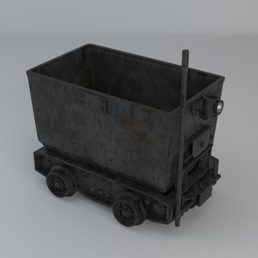 Underground Coal Mine 3D model_19