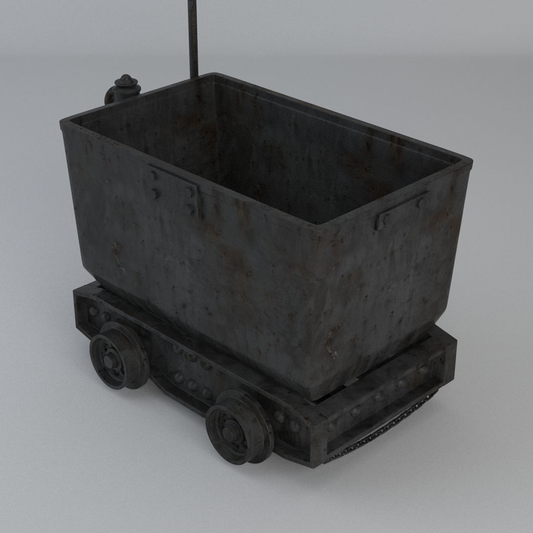 Underground Coal Mine 3D model_20