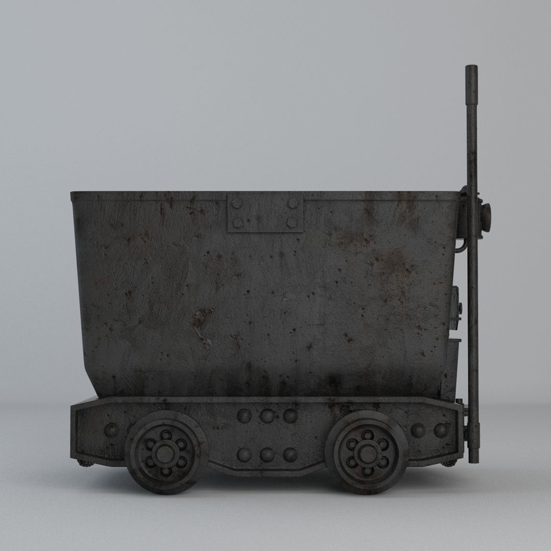 Underground Coal Mine 3D model_14