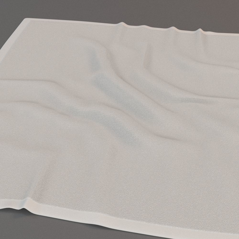 Towel Collection 1 set of paper 3D model_5