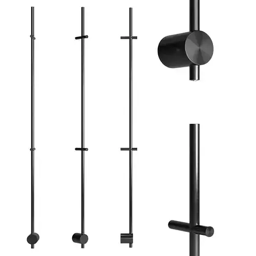 Heated Towel Rail BRUNO V by Broner 3D model