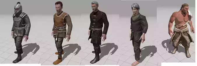 knights and valiant warriors