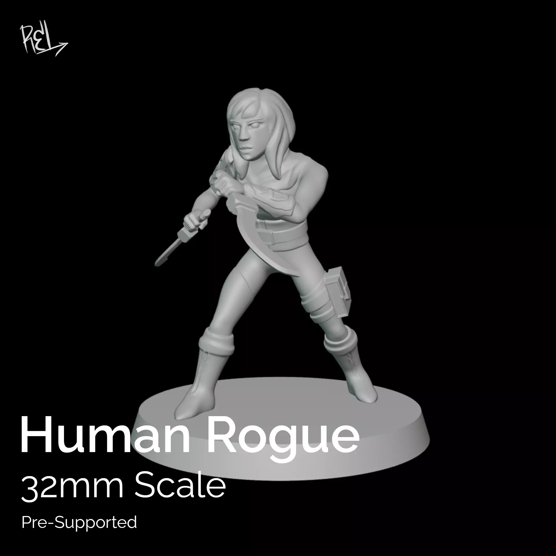 Human Rogue 3D model 3D printable | CGTrader