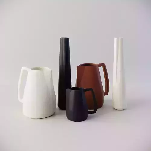 Novah Pitchers by Syzygy 3D model