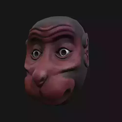 Kyogen Monkey Mask Pbr