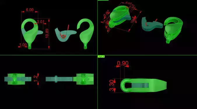 Jewelry lock Carbine