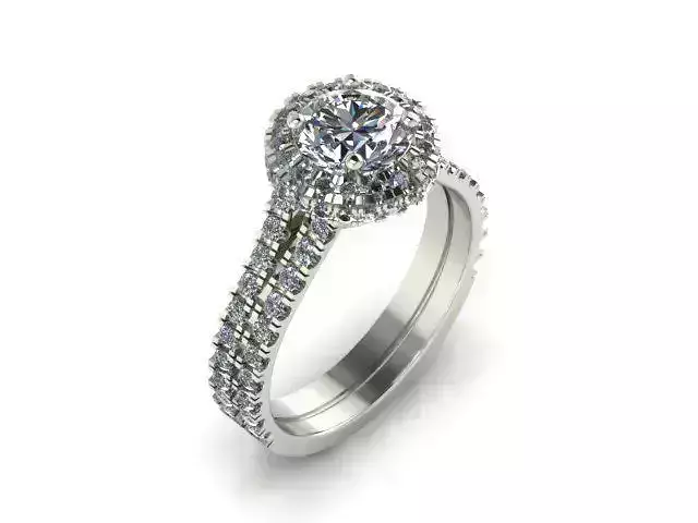 FANCY RING ENGAGEMENT RING 