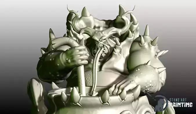 The cooker creature with spikes