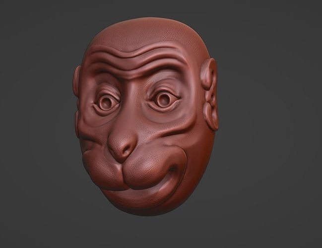 Kyogen Mask For Print 3D print model