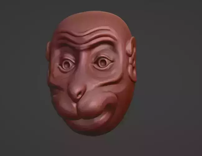 Kyogen Mask For Print