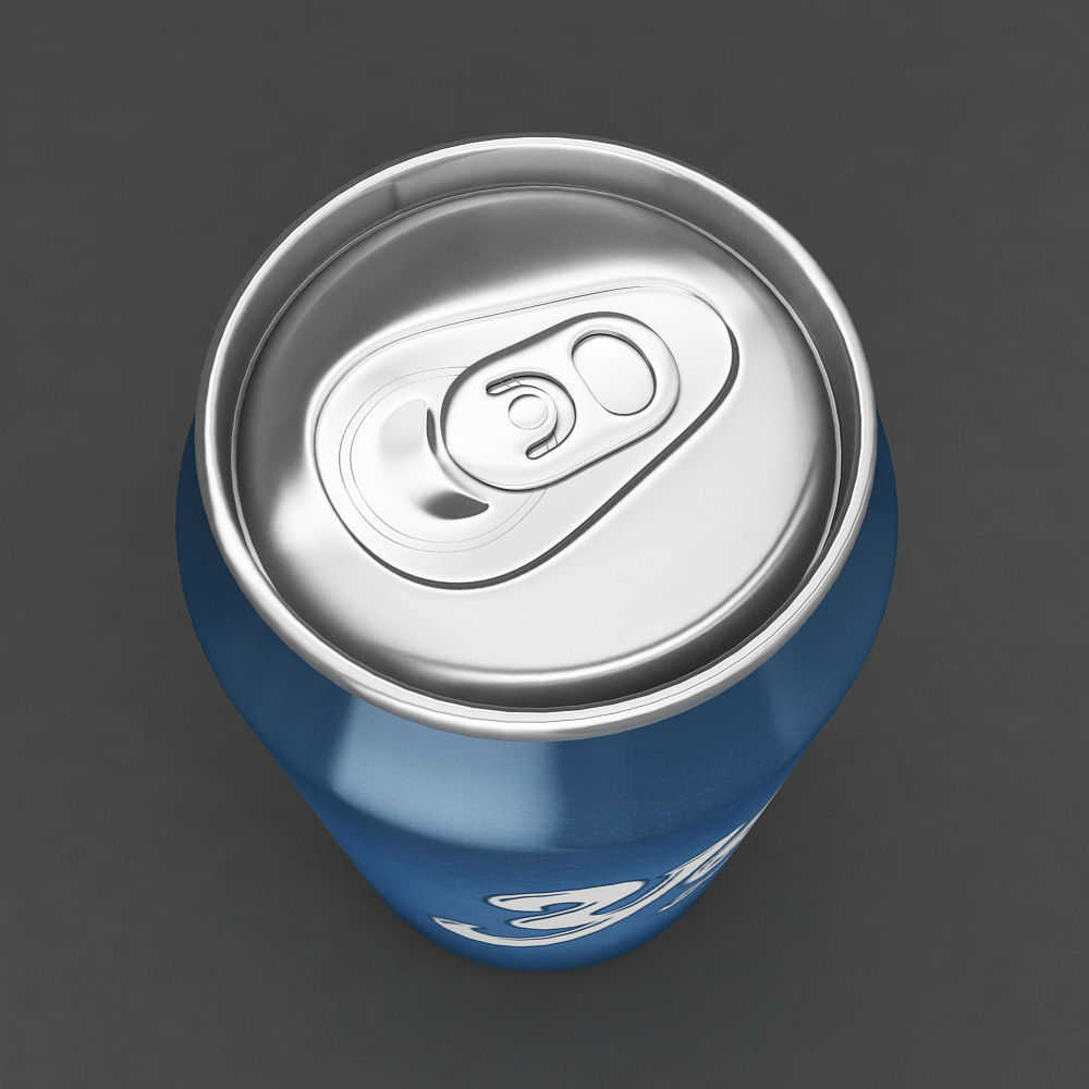 Cold drink can 3d model  3D model_2