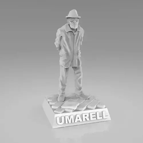 THE UMARELL - BASE INCLUDED - 150mm -  3D print model