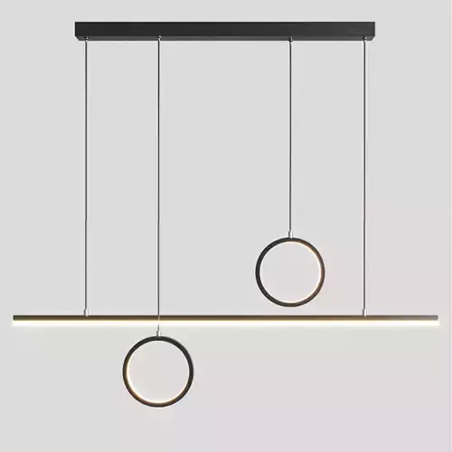 Modern Linear LED kitchen Island Chandelierpro