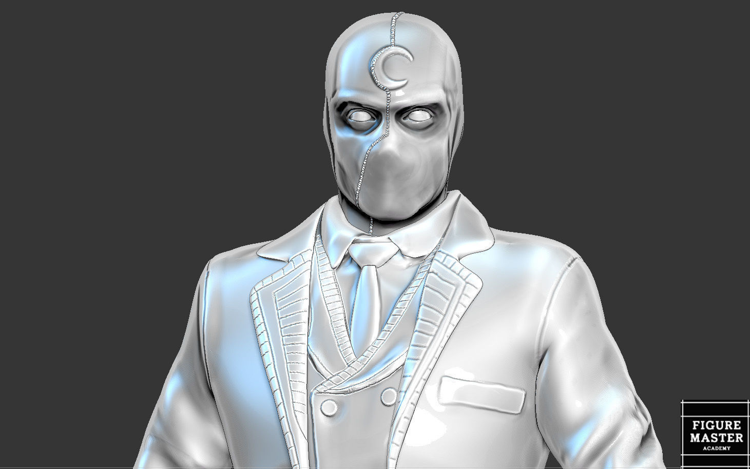 MR KNIGHT MOON KNIGHT MARVEL MCU DRAMA CHARACTER DISNEY HERO 3D print model_1