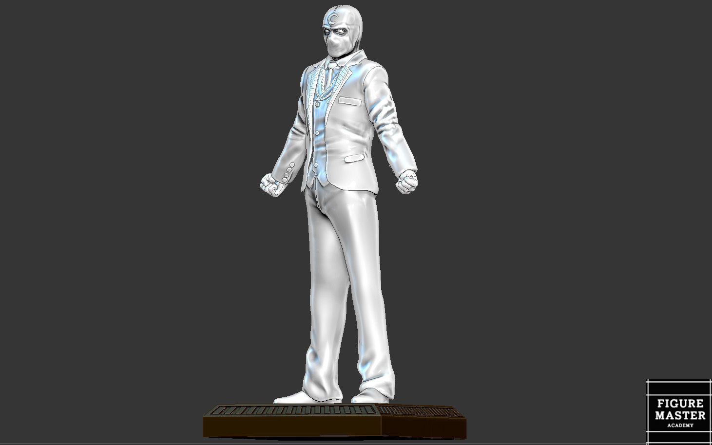MR KNIGHT MOON KNIGHT MARVEL MCU DRAMA CHARACTER DISNEY HERO 3D print model_3