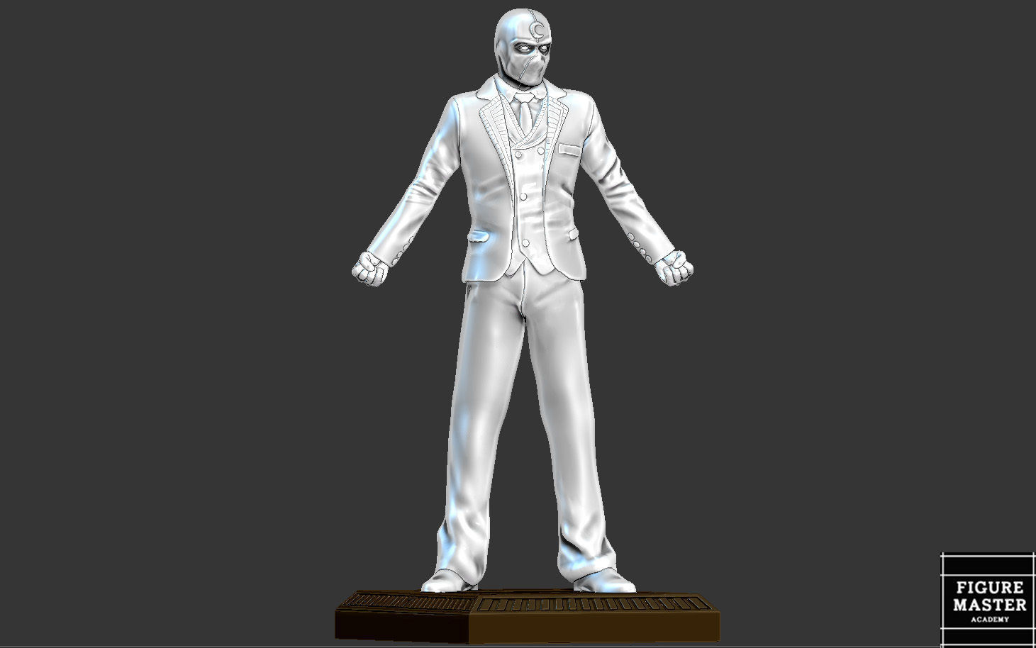MR KNIGHT MOON KNIGHT MARVEL MCU DRAMA CHARACTER DISNEY HERO 3D print model_2
