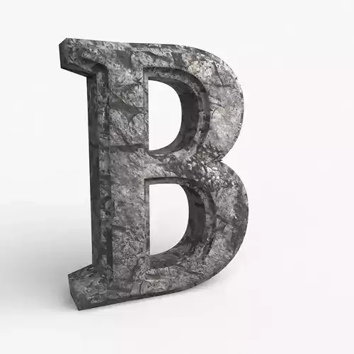 B Constantia Damage alphabet