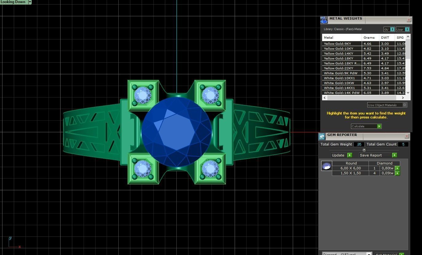 Ring Tour Eiffel 3D print model 3D print model_9