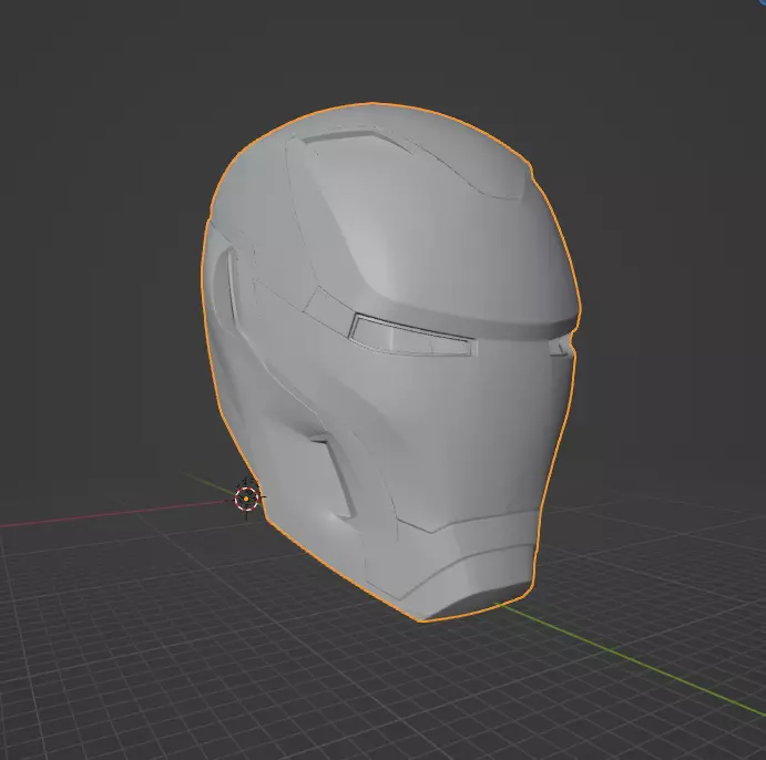 Avengers infinity war IRONMAN Mark 50 MK50 Helmet 3D print model_0