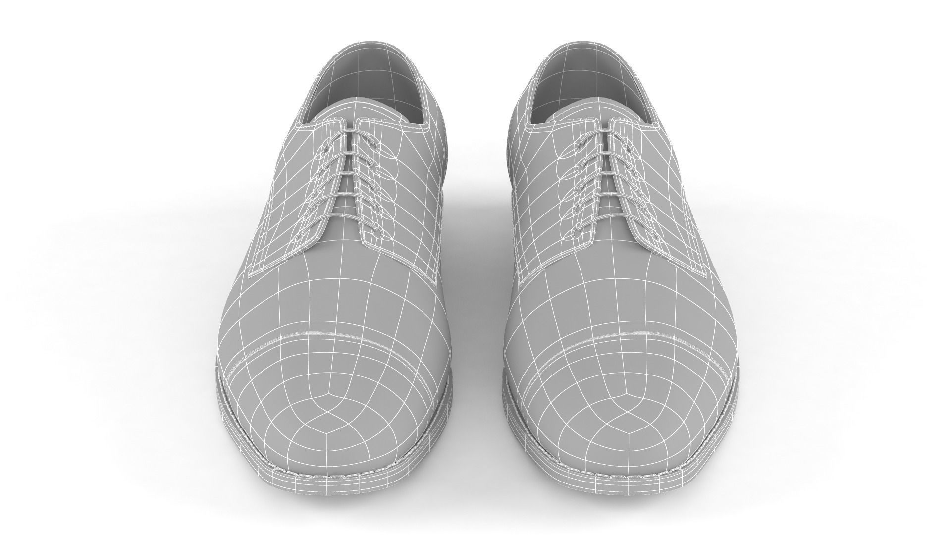 Men Shoes 3D model_10