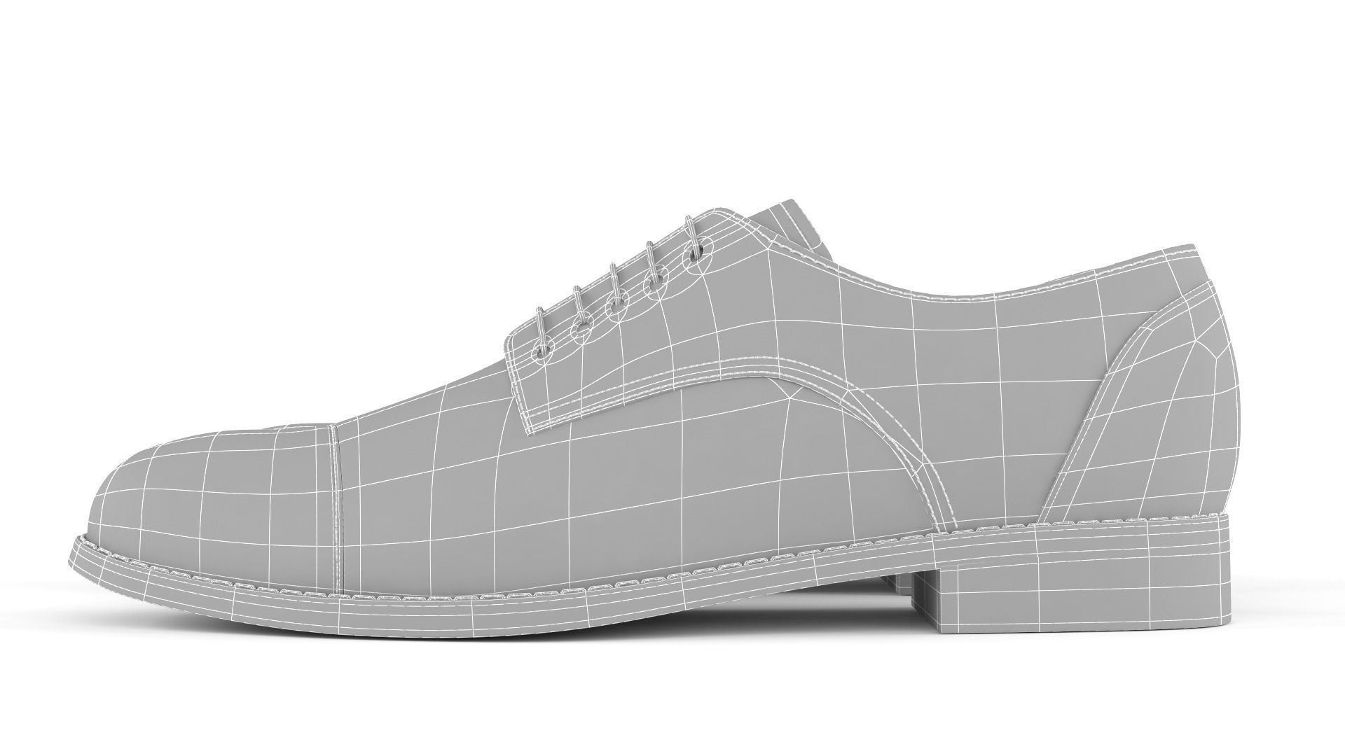 Men Shoes 3D model_7