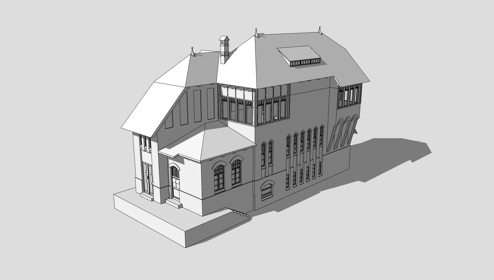 Berlin-Tegel signal box 3D model_13