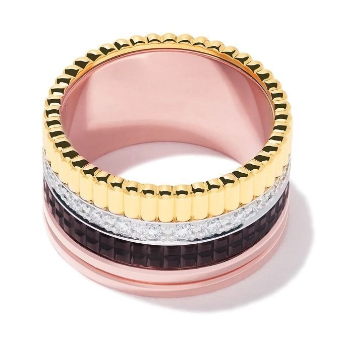 Quatre Classique Large Ring 3D print model_1