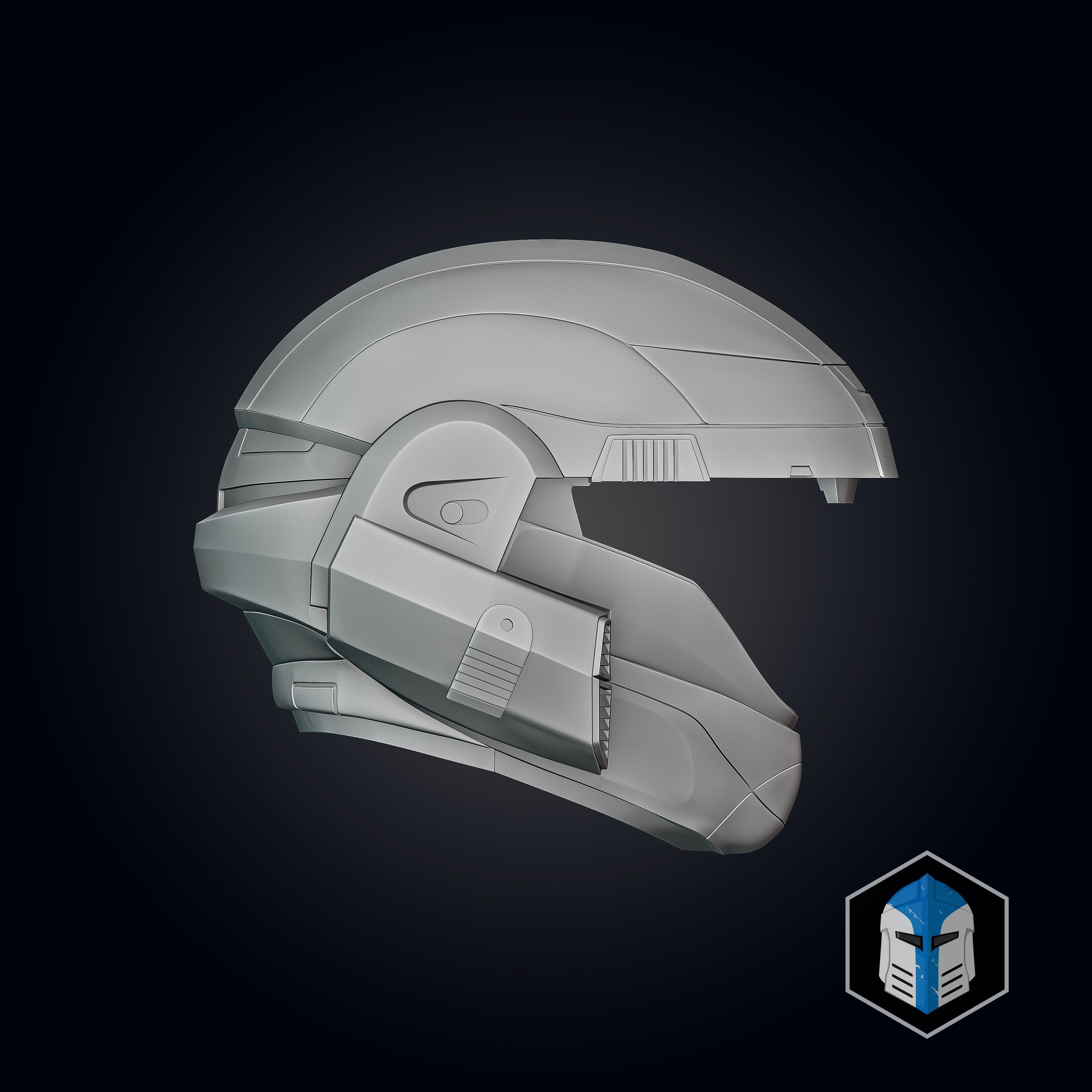 Halo Infinite ODST Helmet 3D print model_4