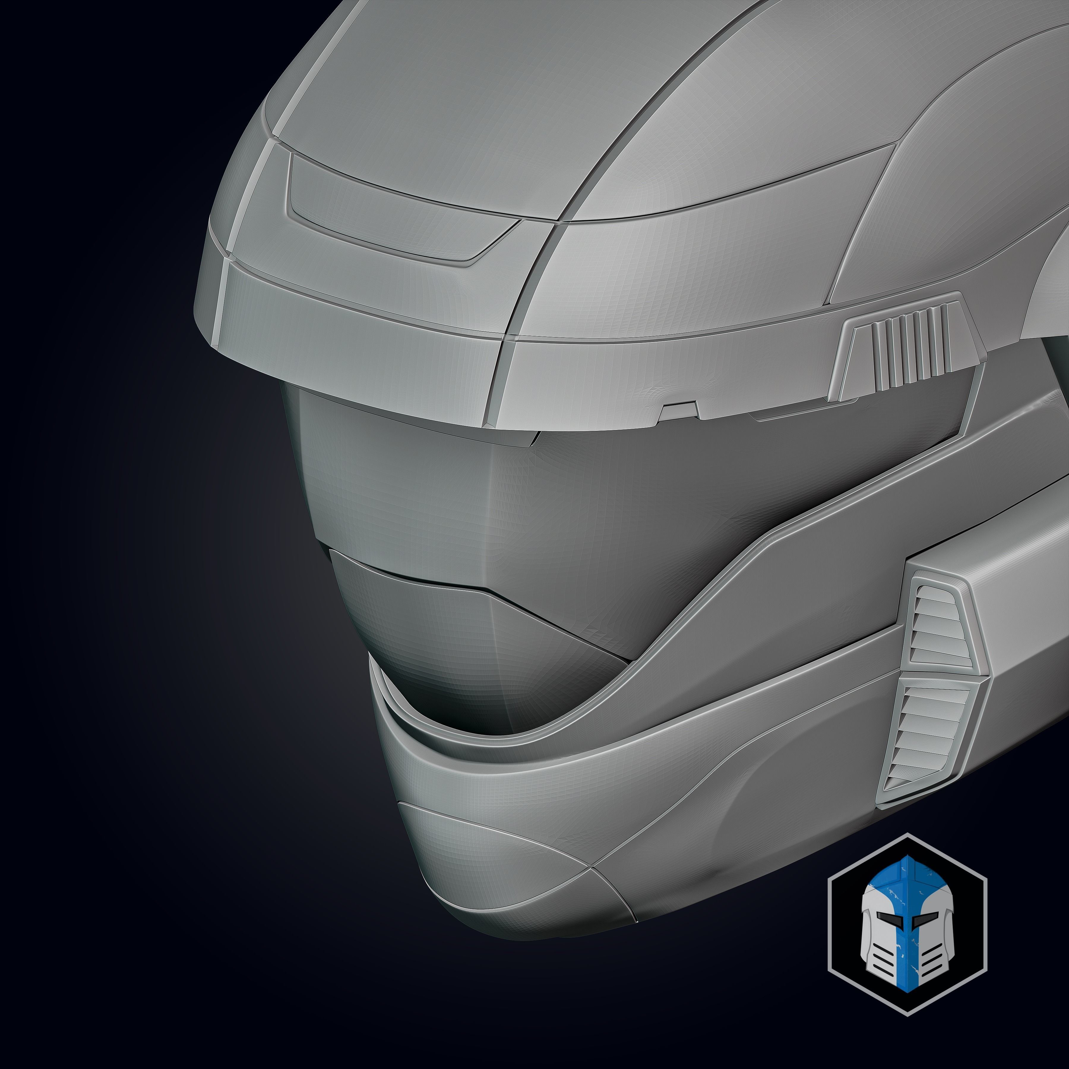 Halo Infinite ODST Helmet 3D print model_8