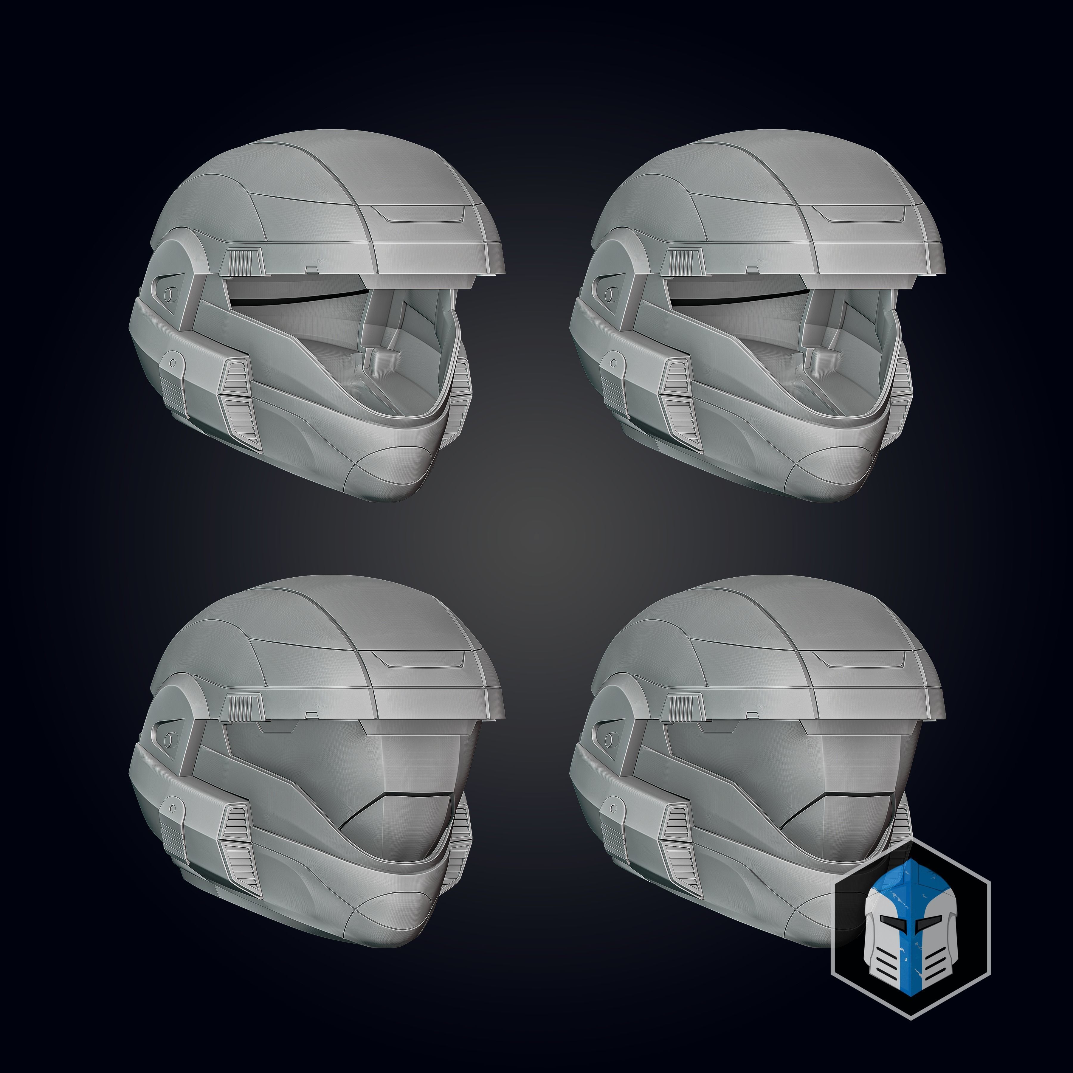 Halo Infinite ODST Helmet 3D print model_1