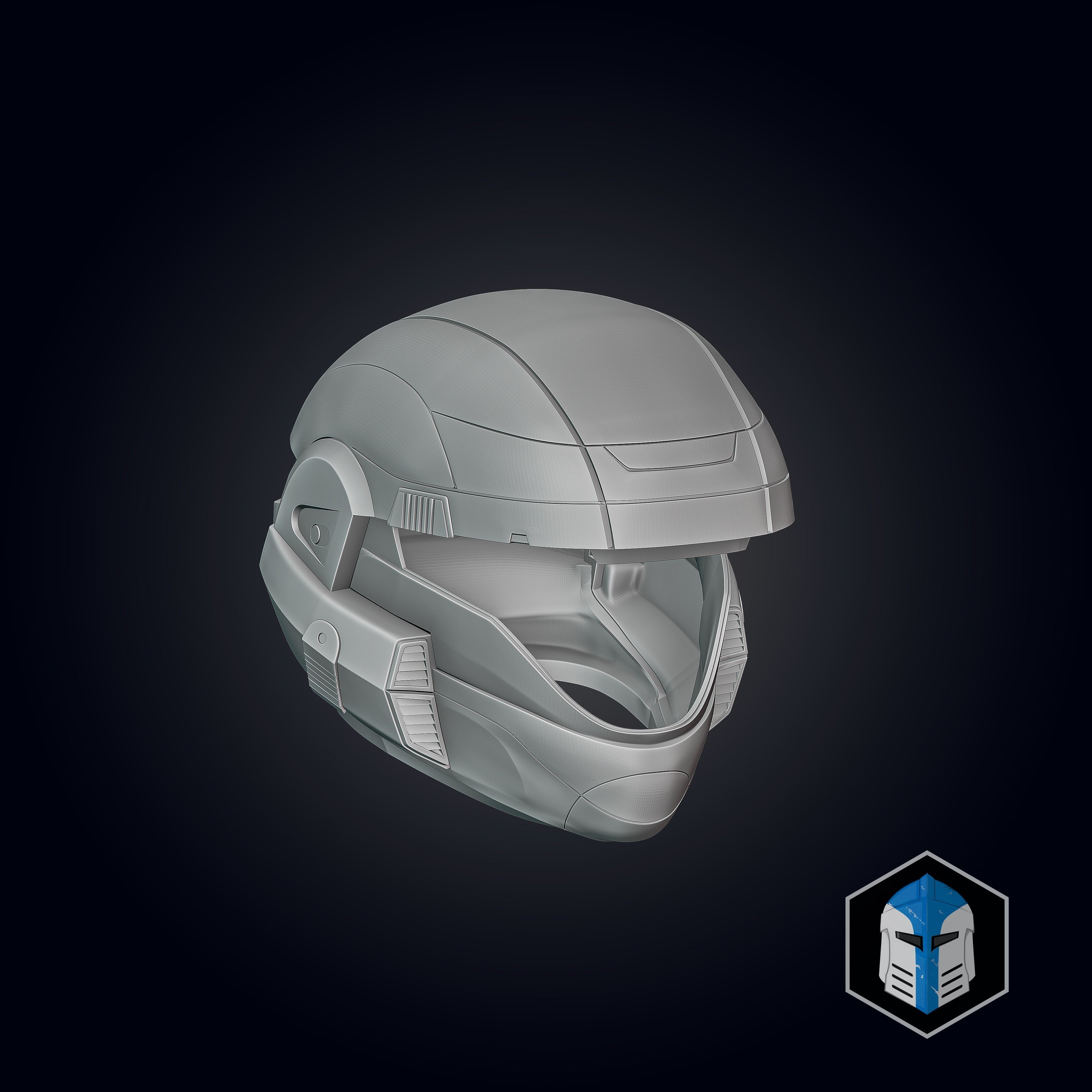 Halo Infinite ODST Helmet 3D print model_2