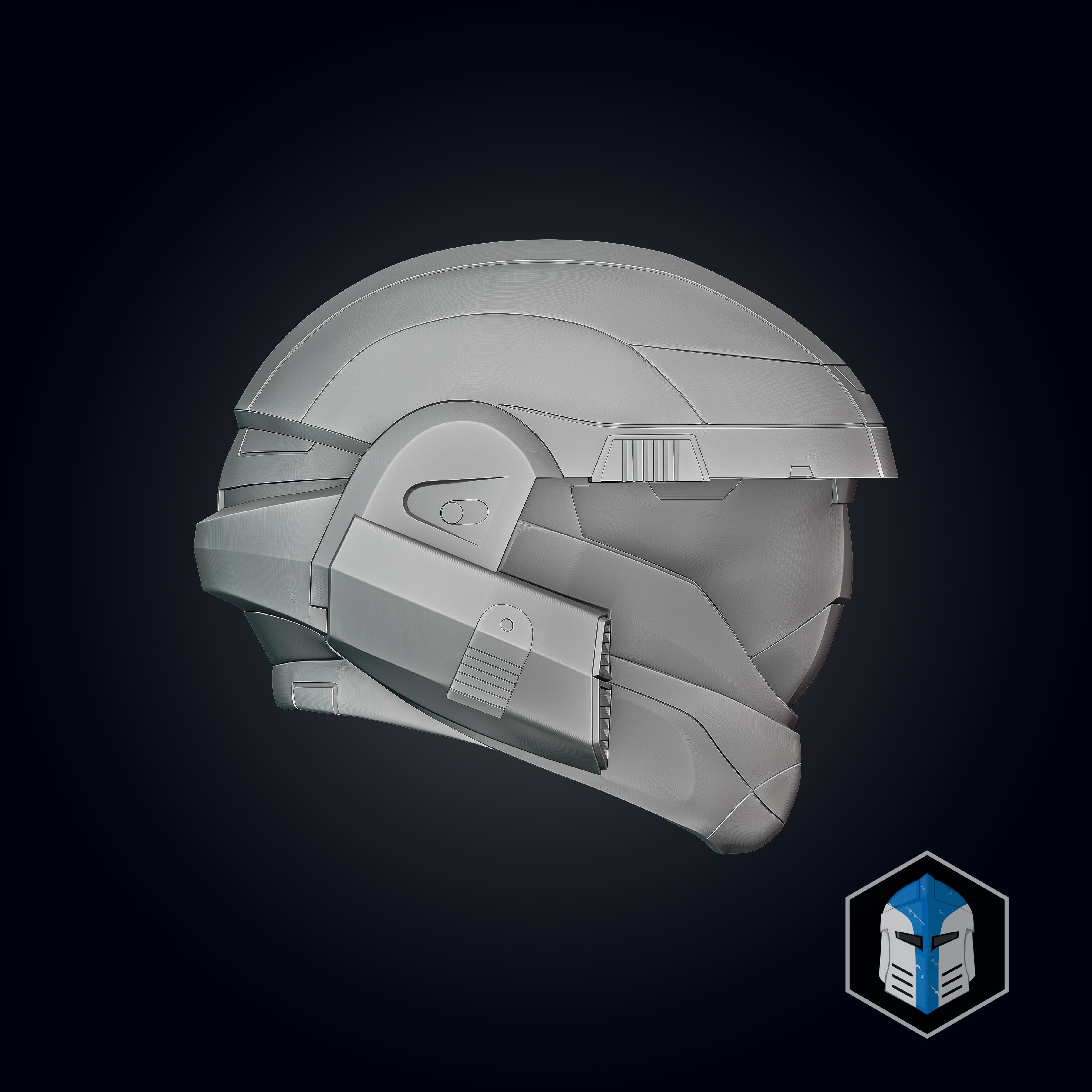 Halo Infinite ODST Helmet 3D print model_6