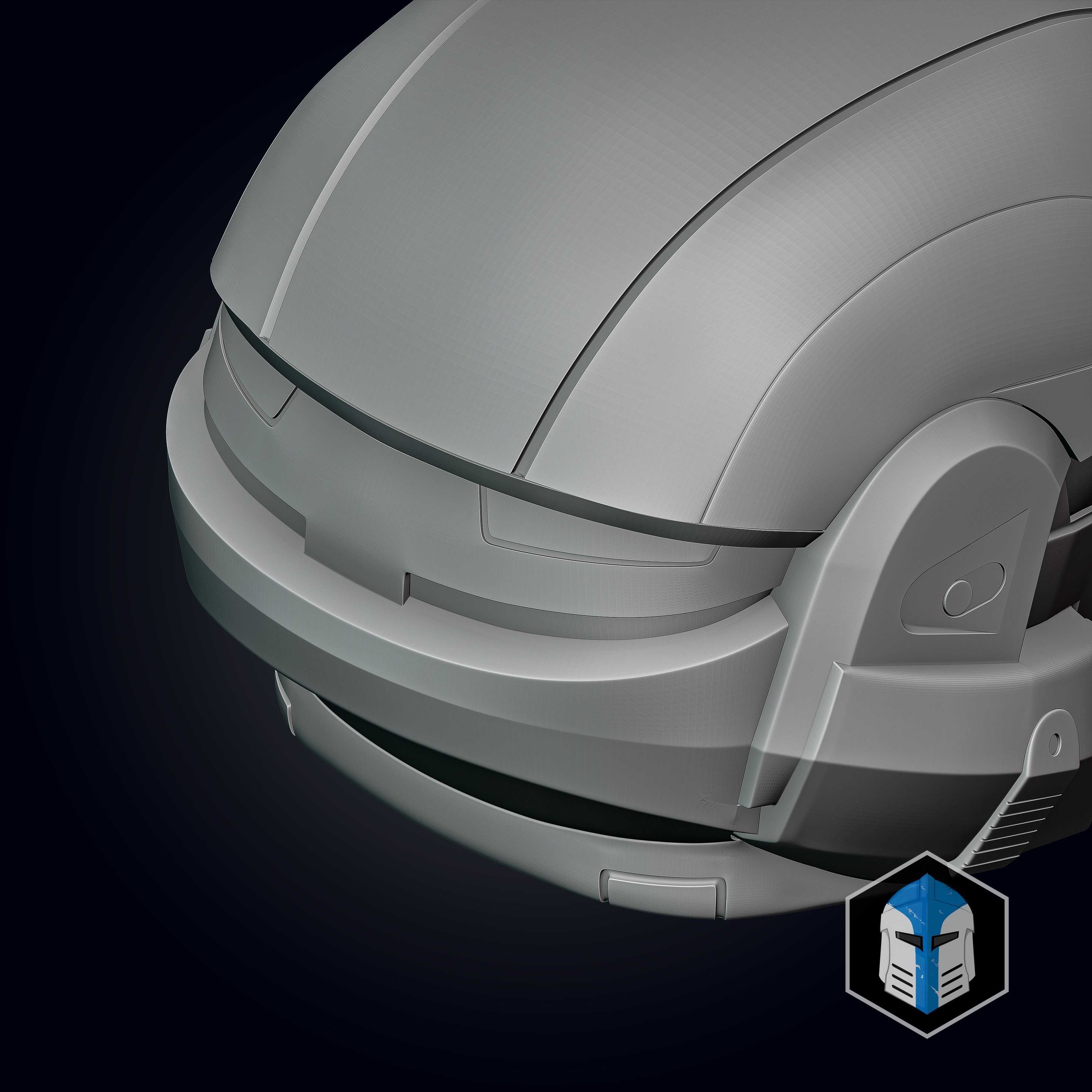 Halo Infinite ODST Helmet 3D print model_9
