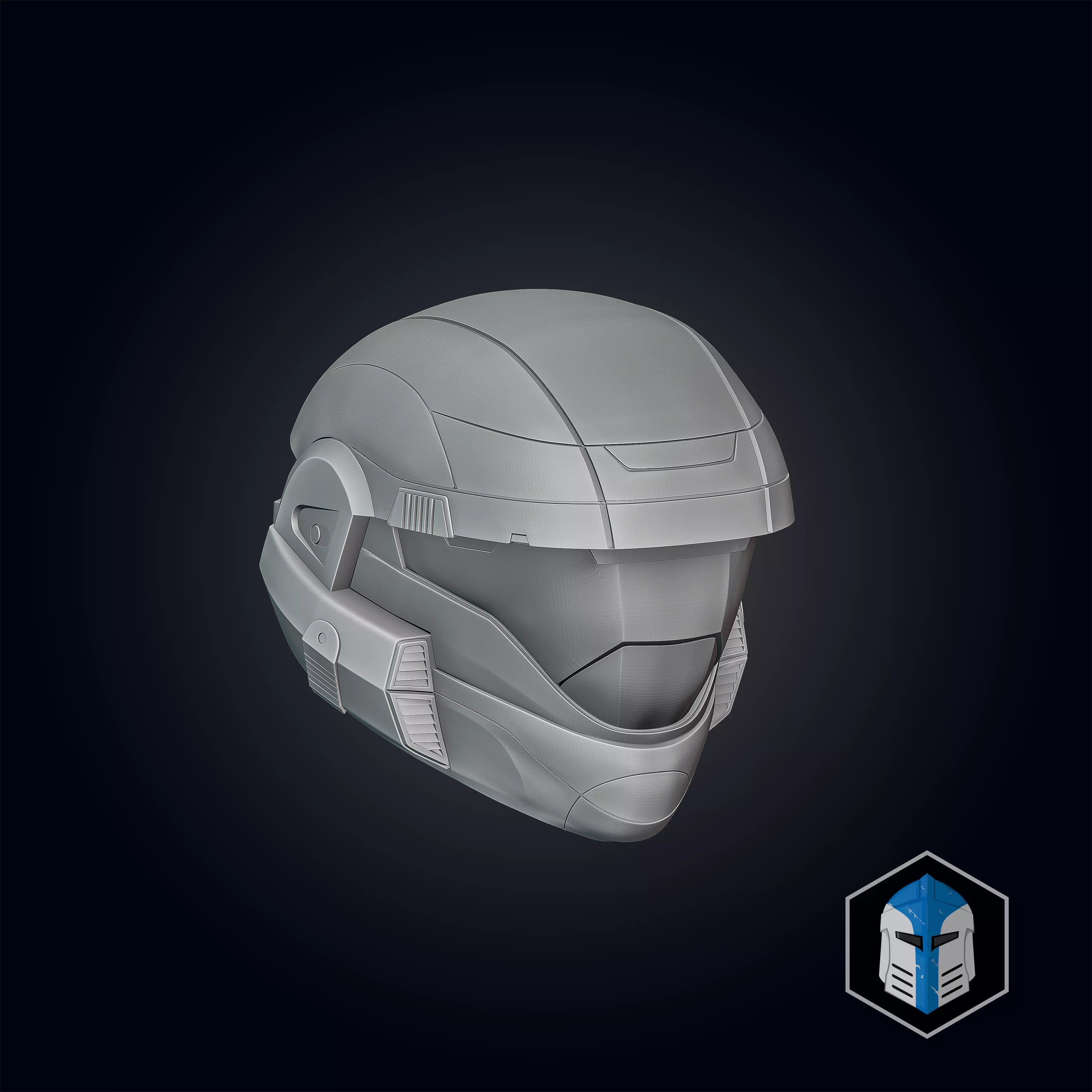 Halo Infinite ODST Helmet 3D print model_0